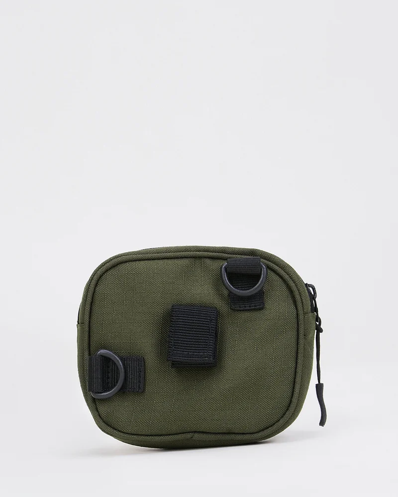 bewakoof  Unisex Olive Green Stackable Sling Bag  | Best Price UAE